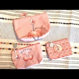 Jellycat makeup bag set 💗